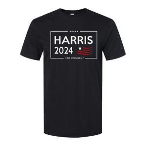 Kamala Harris 2024 For President Campaign Softstyle CVC T-Shirt