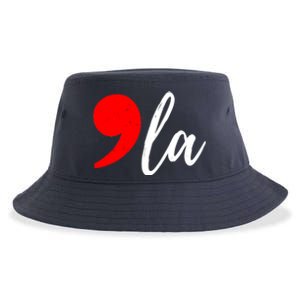 Kamala Harris 2024 President Comma La Sustainable Bucket Hat