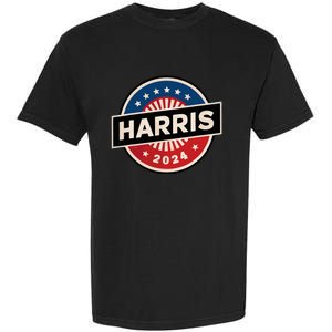 Kamala Harris 2024 For President Campaign 2024 Us Flag Garment-Dyed Heavyweight T-Shirt