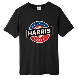 Kamala Harris 2024 For President Campaign 2024 Us Flag Tall Fusion ChromaSoft Performance T-Shirt