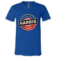 Kamala Harris 2024 For President Campaign 2024 Us Flag V-Neck T-Shirt