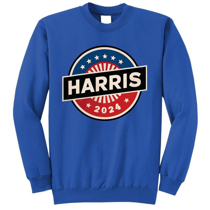 Kamala Harris 2024 For President Campaign 2024 Us Flag Tall Sweatshirt