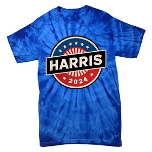 Kamala Harris 2024 For President Campaign 2024 Us Flag Tie-Dye T-Shirt