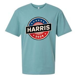 Kamala Harris 2024 For President Campaign 2024 Us Flag Sueded Cloud Jersey T-Shirt