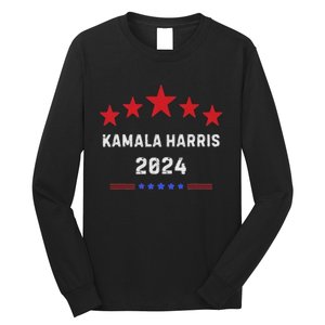 Kamala Harris 2024 For Presidential Campaign Long Sleeve Shirt