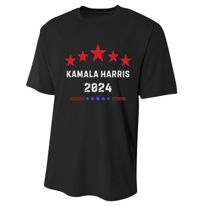 Kamala Harris 2024 For Presidential Campaign Performance Sprint T-Shirt