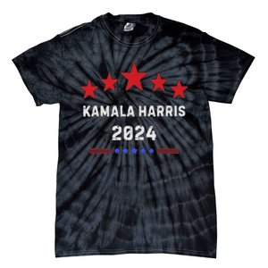 Kamala Harris 2024 For Presidential Campaign Tie-Dye T-Shirt