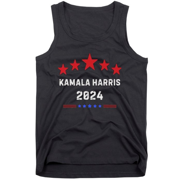 Kamala Harris 2024 For Presidential Campaign Tank Top