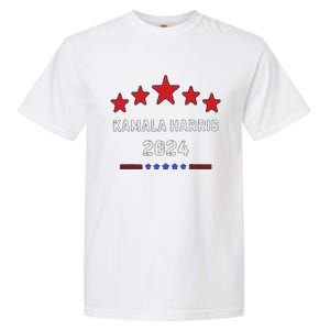 Kamala Harris 2024 For Presidential Campaign Garment-Dyed Heavyweight T-Shirt