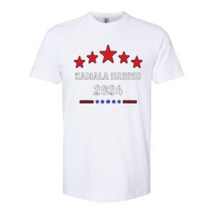 Kamala Harris 2024 For Presidential Campaign Softstyle CVC T-Shirt