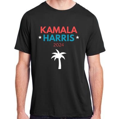 Kamala Harris 2024 Us Election Coconut Funny Meme Design Adult ChromaSoft Performance T-Shirt