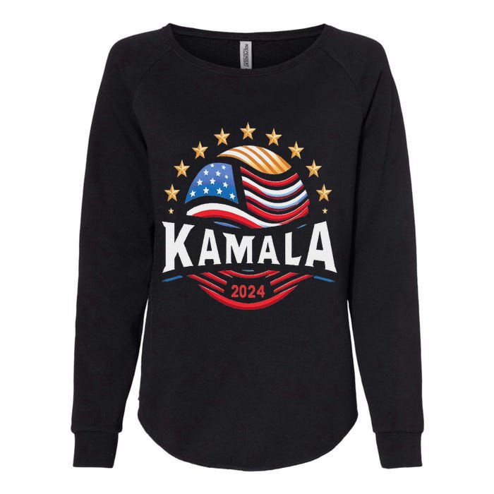 Kamala Harris 2024 President Campaign White Dudes Womens California Wash Sweatshirt