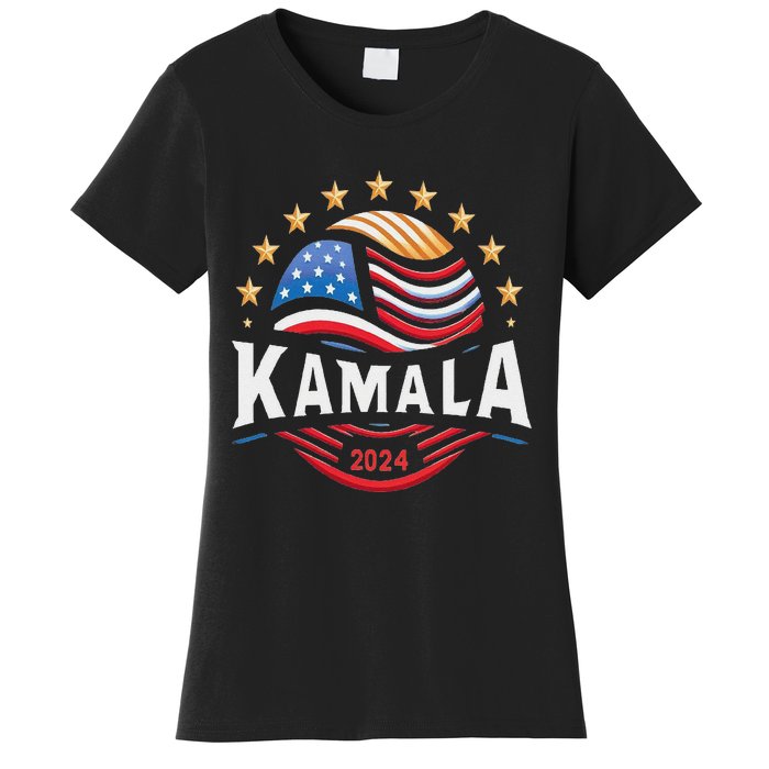 Kamala Harris 2024 President Campaign White Dudes Women's T-Shirt