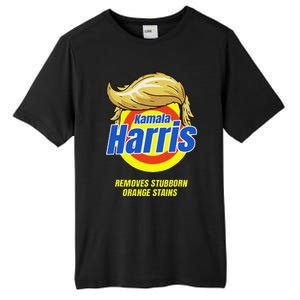 Kamala Harris 2024 Removes Stubborn Orange Stains Humor Tall Fusion ChromaSoft Performance T-Shirt