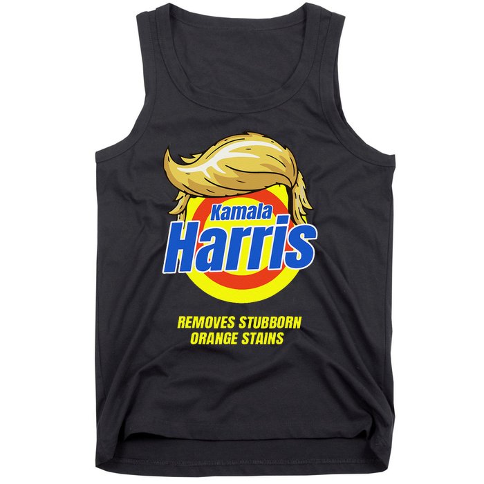 Kamala Harris 2024 Removes Stubborn Orange Stains Humor Tank Top