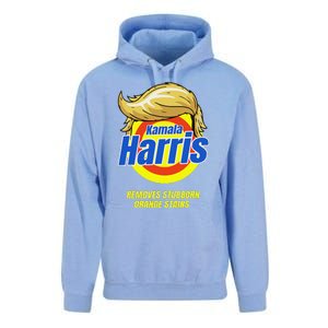 Kamala Harris 2024 Removes Stubborn Orange Stains Humor Unisex Surf Hoodie