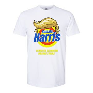 Kamala Harris 2024 Removes Stubborn Orange Stains Humor Softstyle CVC T-Shirt