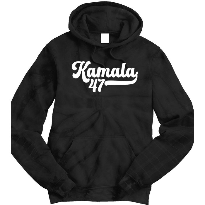 Kamala Harris 47 President Vice President Harris Tie Dye Hoodie