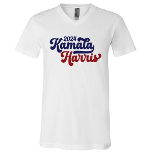 Kamala Harris 47 President Vice President Harris V-Neck T-Shirt