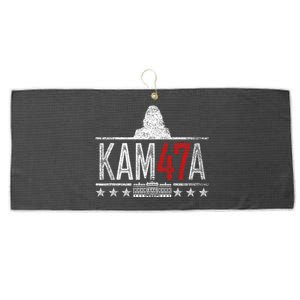 Kamala Harris 47 Madam President 2024 Political Large Microfiber Waffle Golf Towel