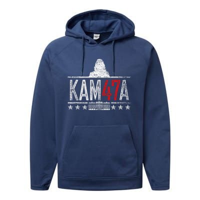 Kamala Harris 47 Madam President 2024 Political Performance Fleece Hoodie