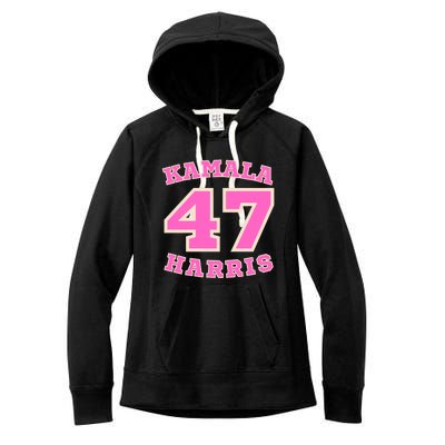 Kamala Harris 47 Th President Usa America 2024 Election Gift Women's Fleece Hoodie