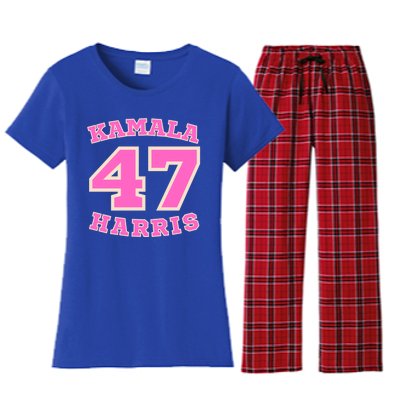 Kamala Harris 47 Th President Usa America 2024 Election Gift Women's Flannel Pajama Set