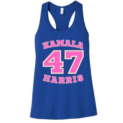 Kamala Harris 47 Th President Usa America 2024 Election Gift Women's Racerback Tank