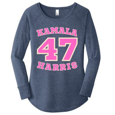 Kamala Harris 47 Th President Usa America 2024 Election Gift Women's Perfect Tri Tunic Long Sleeve Shirt