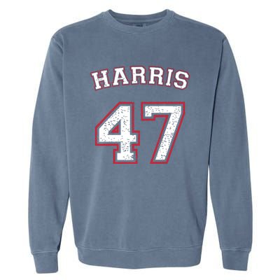 Kamala Harris 47 Garment-Dyed Sweatshirt