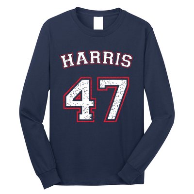 Kamala Harris 47 Long Sleeve Shirt