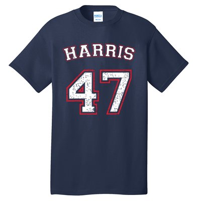 Kamala Harris 47 Tall T-Shirt