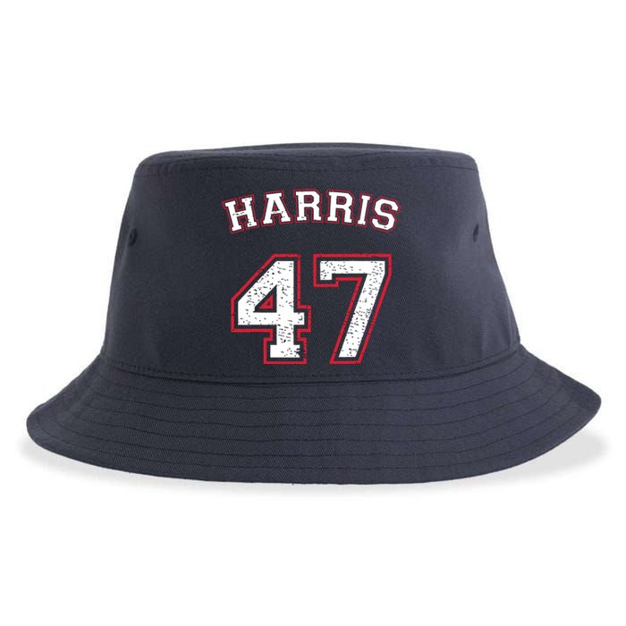 Kamala Harris 47 Sustainable Bucket Hat