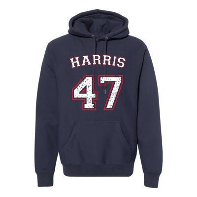 Kamala Harris 47 Premium Hoodie