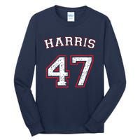 Kamala Harris 47 Tall Long Sleeve T-Shirt