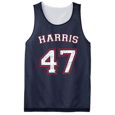 Kamala Harris 47 Mesh Reversible Basketball Jersey Tank