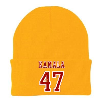 Kamala Harris 47 2024 Election Vintage Knit Cap Winter Beanie