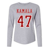 Kamala Harris 47 2024 Election Vintage Womens Cotton Relaxed Long Sleeve T-Shirt