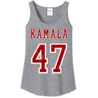 Kamala Harris 47 2024 Election Vintage Ladies Essential Tank