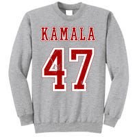 Kamala Harris 47 2024 Election Vintage Tall Sweatshirt