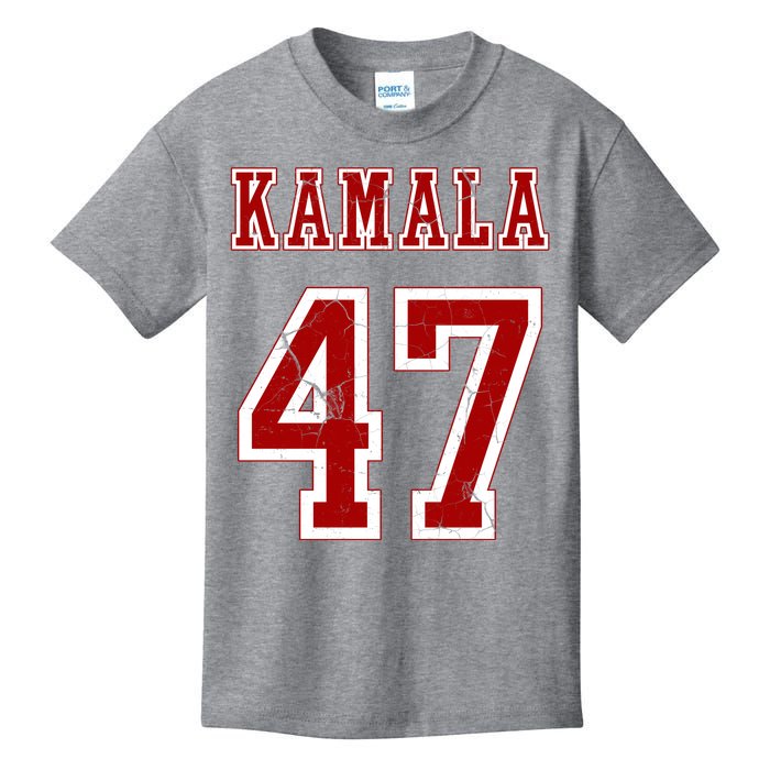 Kamala Harris 47 2024 Election Vintage Kids T-Shirt