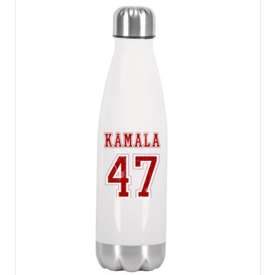 Kamala Harris 47 2024 Election Vintage Stainless Steel Insulated Water Bottle