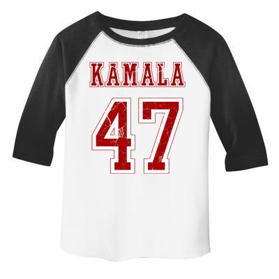 Kamala Harris 47 2024 Election Vintage Toddler Fine Jersey T-Shirt