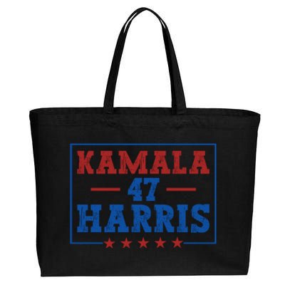 Kamala Harris 47 Cotton Canvas Jumbo Tote