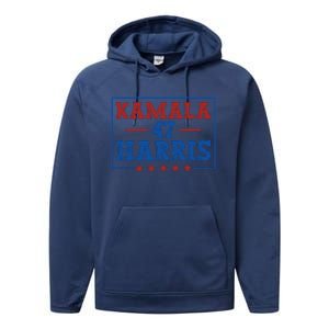 Kamala Harris 47 Performance Fleece Hoodie