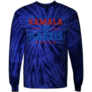 Kamala Harris 47 Tie-Dye Long Sleeve Shirt