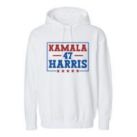 Kamala Harris 47 Garment-Dyed Fleece Hoodie