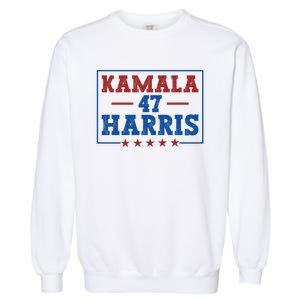 Kamala Harris 47 Garment-Dyed Sweatshirt