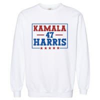 Kamala Harris 47 Garment-Dyed Sweatshirt