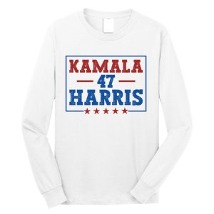 Kamala Harris 47 Long Sleeve Shirt